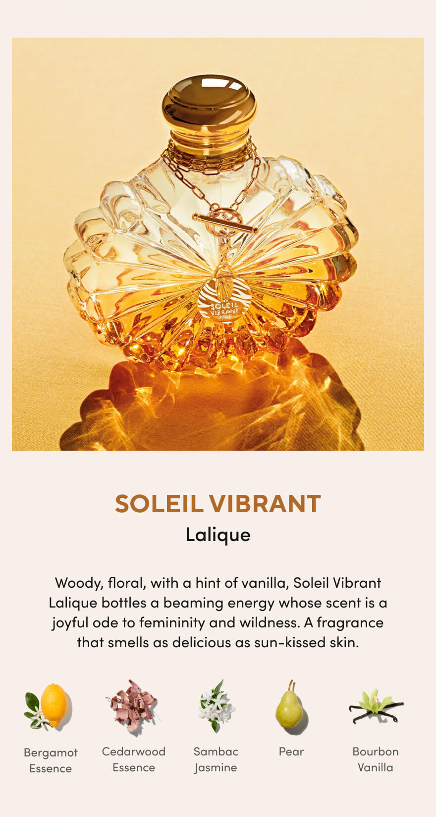 Perfume of the Month: Soleil Vibrant - Scentbird